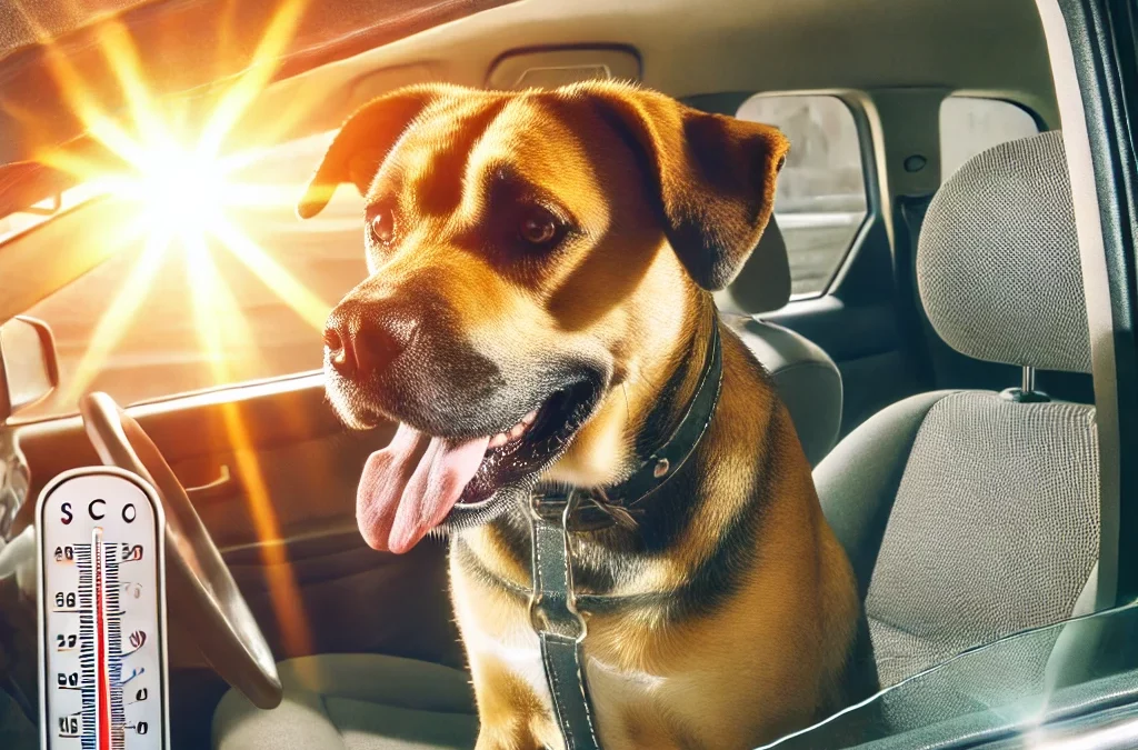 Combien de temps un chien peut-il rester dans une voiture ?