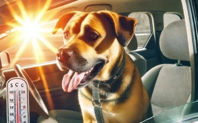 Combien de temps un chien peut-il rester dans une voiture ?