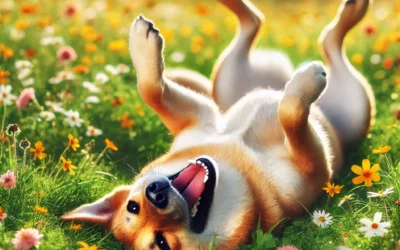 Pourquoi les chiens se roulent dans le caca​ ?